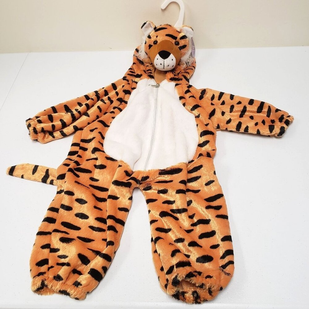 Chrisha Playful Plush Tiger Halloween Costume Size 12-18 Months